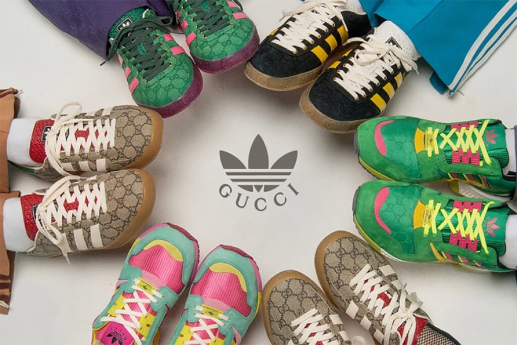 adidas x gucci sneakers spring  