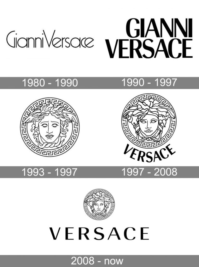 Versace Logo history 768x1029 1