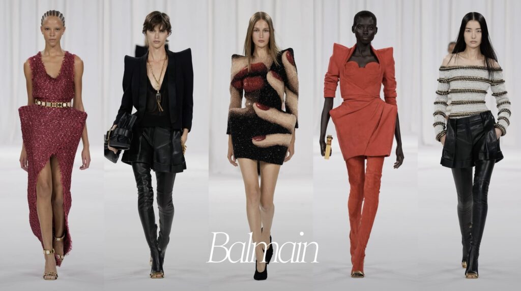 Jaka była kolekcja Balmain wiosna 2025