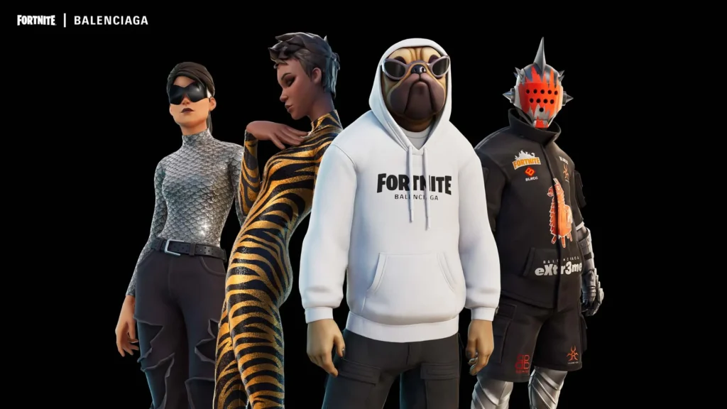 Balenciaga i Fortnite Balenciaga i Fortnite
