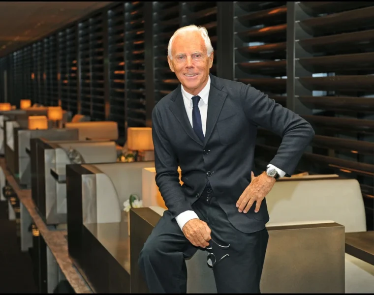 Giorgio Armani teraz tworca biznesmen i wizjoner w wieku 91 lat