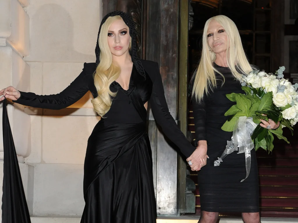 Lady Gaga i Donatella Versace Lady Gaga i Donatella Versace