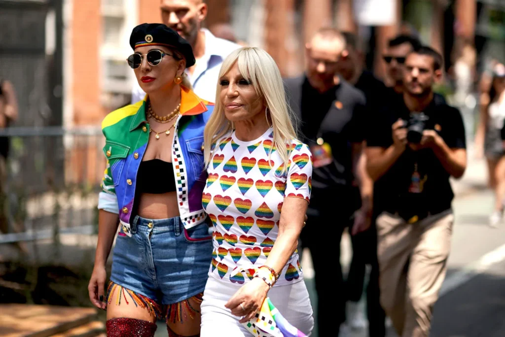 Lady Gaga i Versace Lady Gaga i Versace