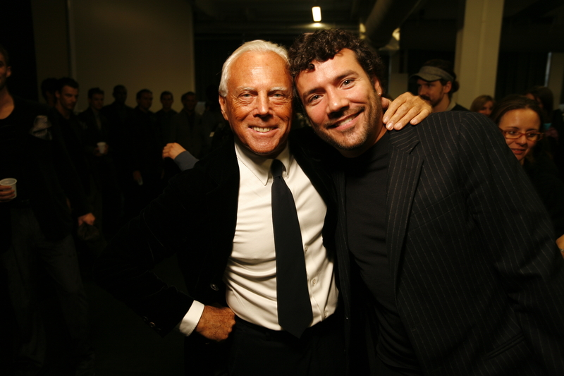 kim jest Giorgio Armani