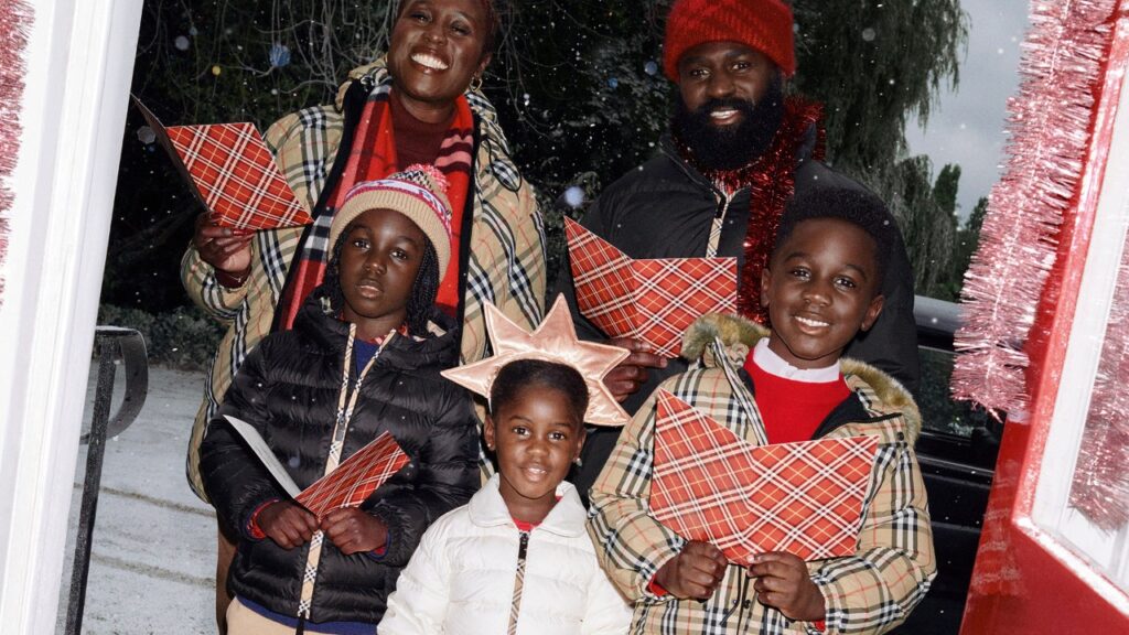 swiateczna kampania Burberry swiateczna kampania Burberry