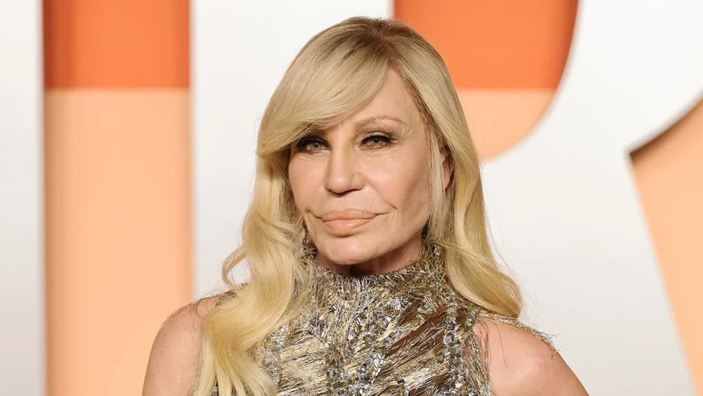 Donatella Versace projektantka mody