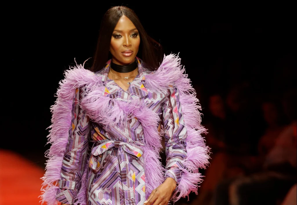 Naomi Campbell na wybiegu