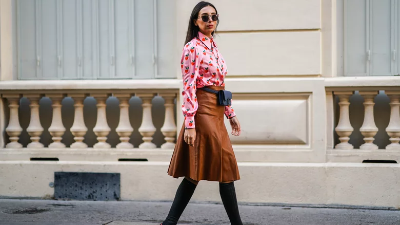 styl retro preppy
